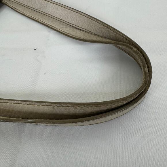 Fossil Sydney Geometric Diamond Coated Canvas Tote Bag Black/Ivory Purse Shopper - Picture 5 of 12